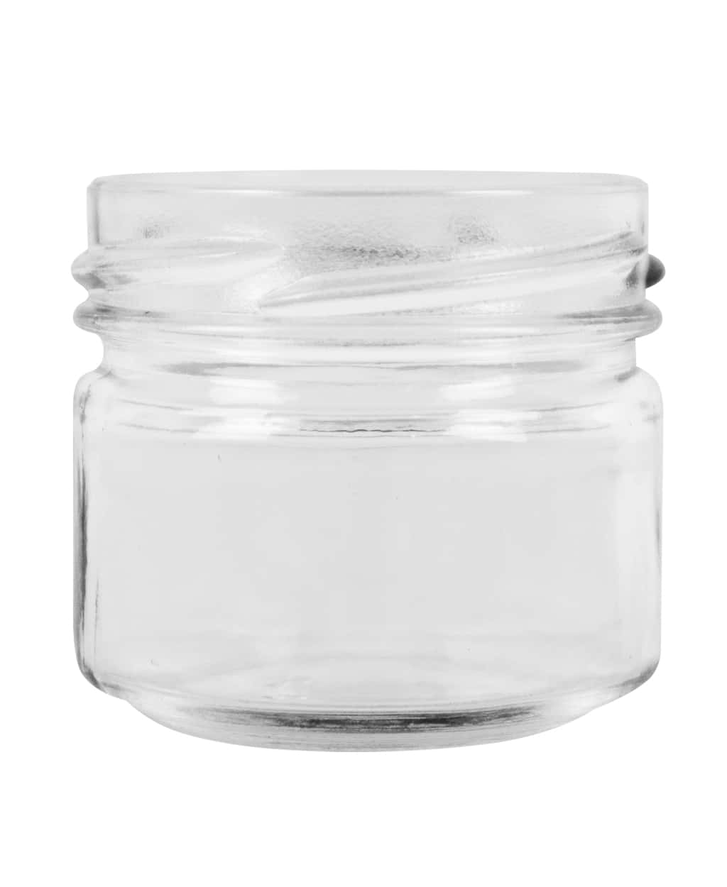 Jar 210ml TO53 glass white flint