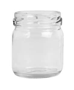 Mini jar 041ml 43TO glass white flint