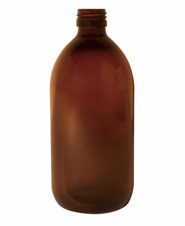 Alpha sirop 500ml 28ROPP glass amber