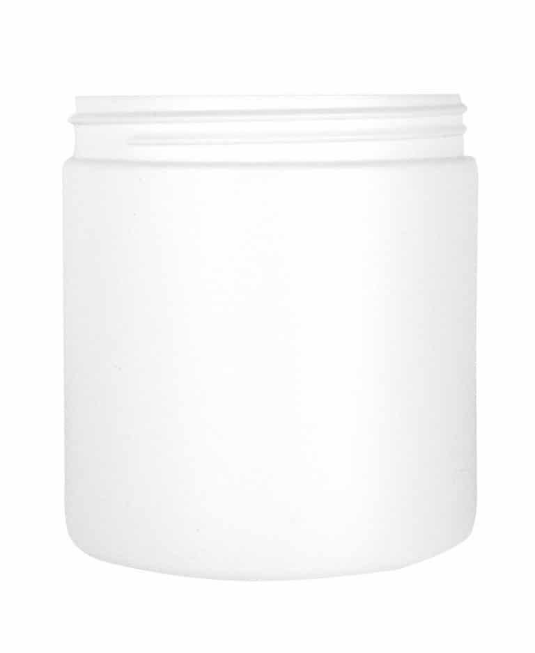 Cylindrical jar 750ml 100CT HDPE