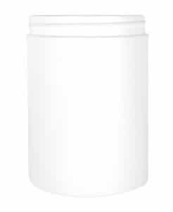 Cylindrical jar 1000ml 100CT HDPE