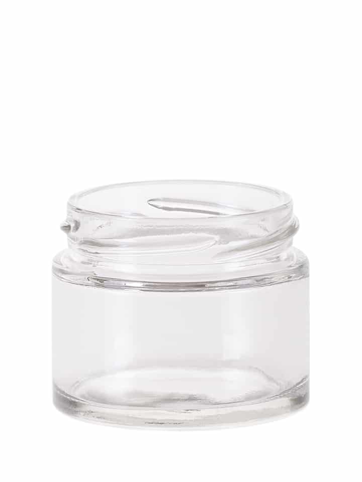 Pot Caviar 065ml 58TO verre extra blanc