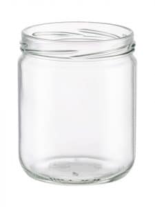 Glass jar