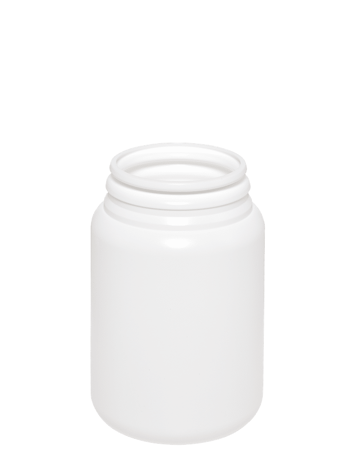 Roundpacker 100ml 43HG HDPE