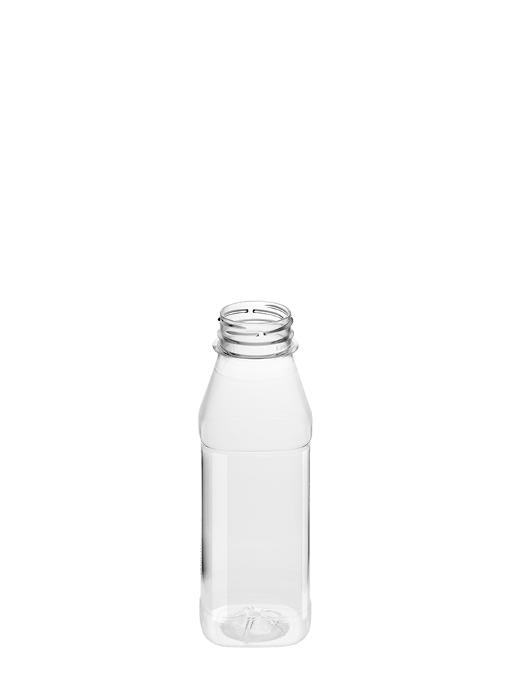 Juice Bottle 330ml 38CT PET square