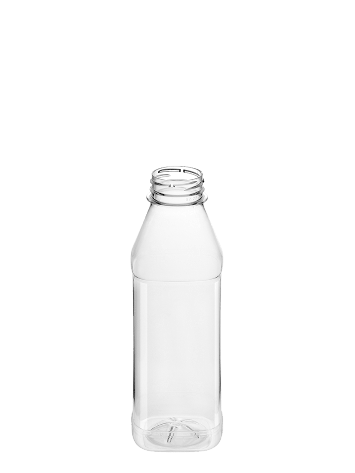 Juice Bottle 500ml 38CT PET square