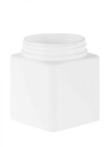 Square jar HDPE