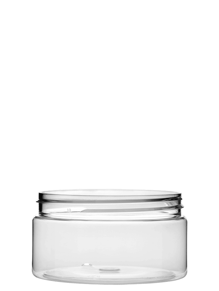 CYLINDRICAL JAR 200ML 89CT PET