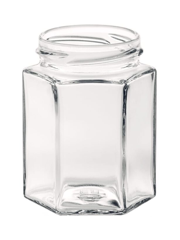 Hexagonal jar