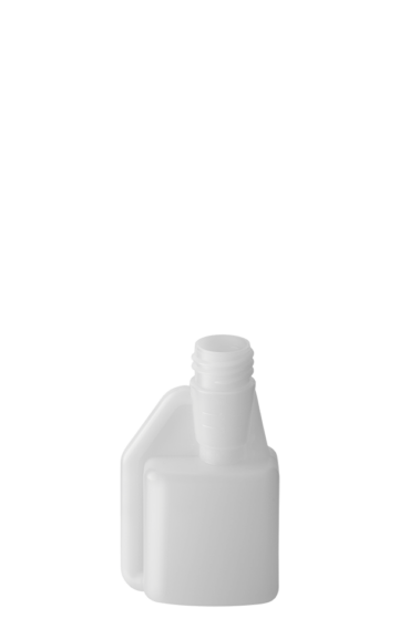 Dosing bottle 100/6ml 1N 28DIN HPDE natural