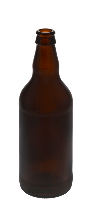 Botella de cerveza 500ml 26crown vaso ambar Ale