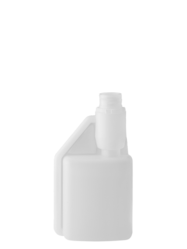 Dosing bottle 250/25ml 1n 28te HDPE natural