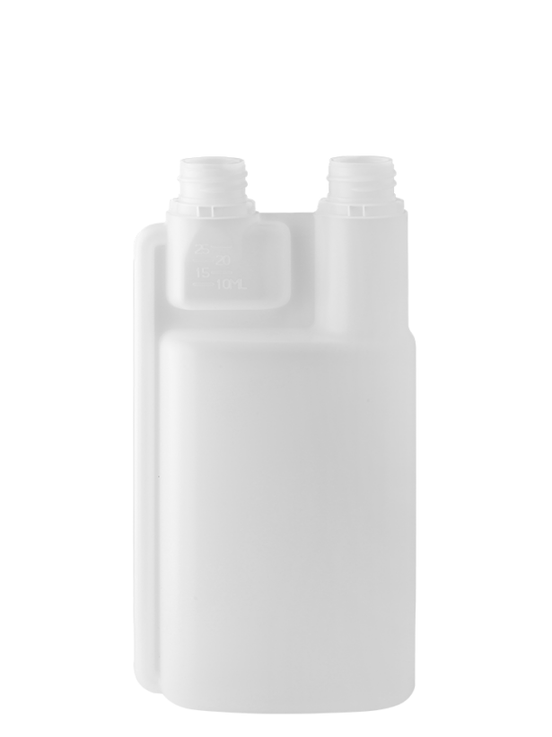 Dosing bottle 500/25ml 2n 28te HDPE natural