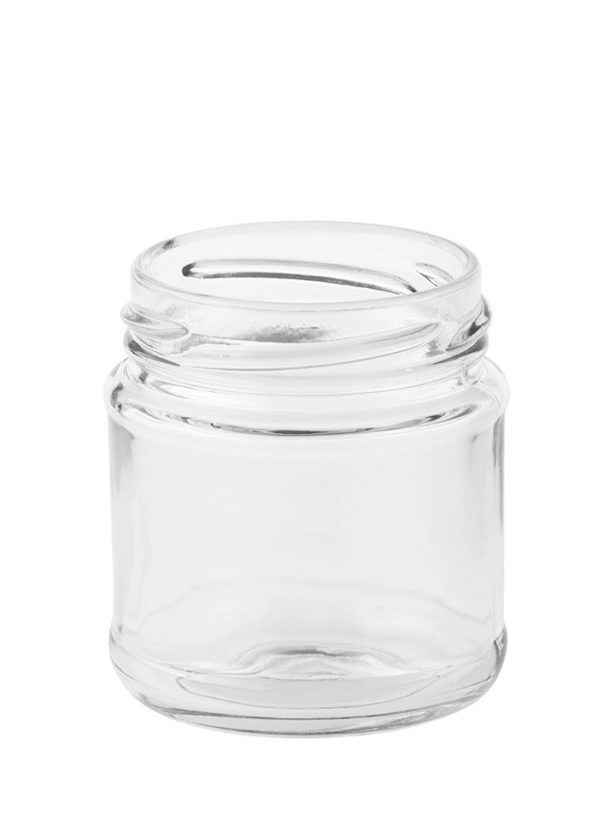 Powder jar 175ml 48/400 Glass flint