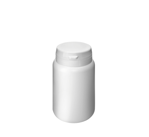 Roundpacker 150ml 43HG HDPE blanc #2