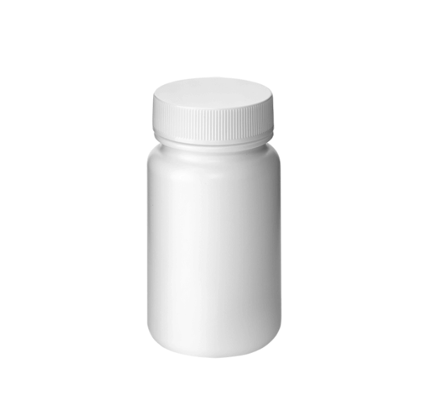 Roundpacker 075ml 38CT HDPE blanc #2