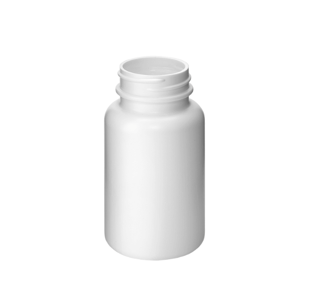 Roundpacker 120ml 38CT HDPE blanc