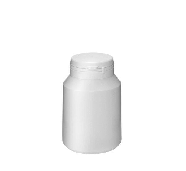 Pot avec fermeture sécurisée 150ml 43mm HDPE blanc #2